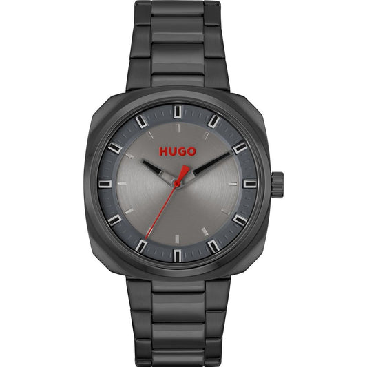 Hugo Boss – Graue Edelstahluhr