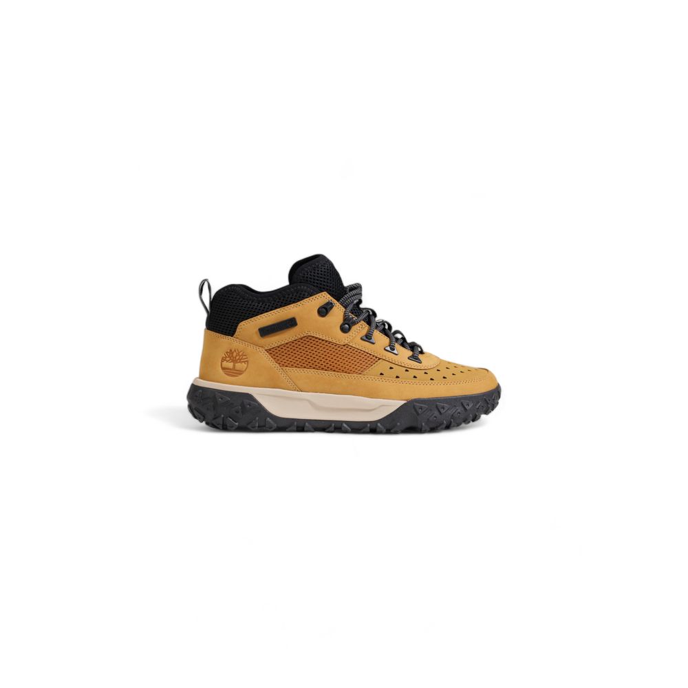 Кафяви маратонки от рециклирана кожа Timberland