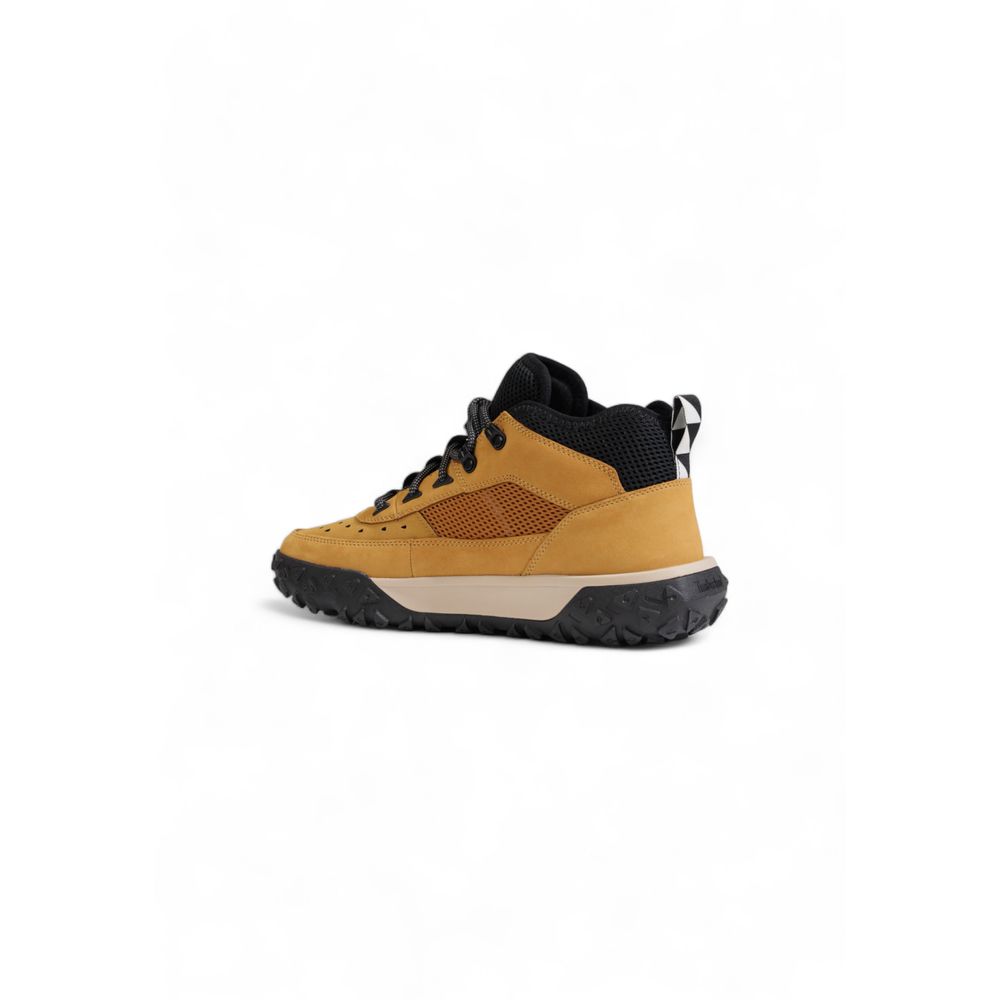 Кафяви маратонки от рециклирана кожа Timberland