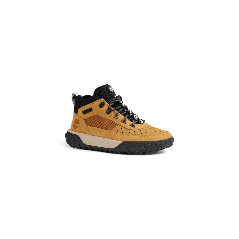 Кафяви маратонки от рециклирана кожа Timberland