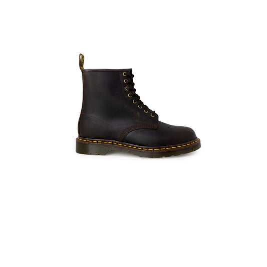 Кафяви кожени ботуши Dr. Martens