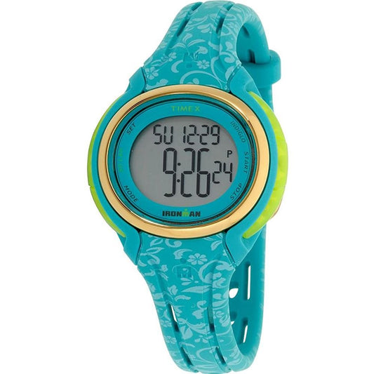 Светло син силиконов часовник Timex