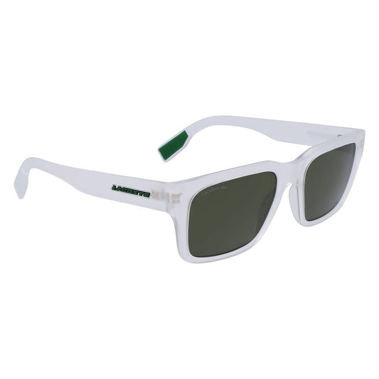 Lacoste – Transparente Sonnenbrille mit Spritzguss-Optik