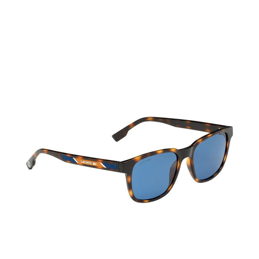 Lacoste – Sonnenbrille mit Spritzguss-Optik in Braun