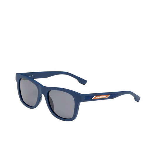 Lacoste – Sonnenbrille mit Spritzguss-Optik in Blau