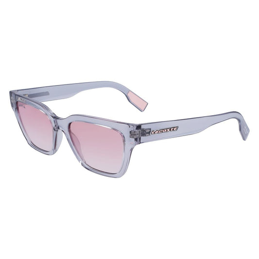 Lacoste – Graue Sonnenbrille mit Spritzguss-Optik