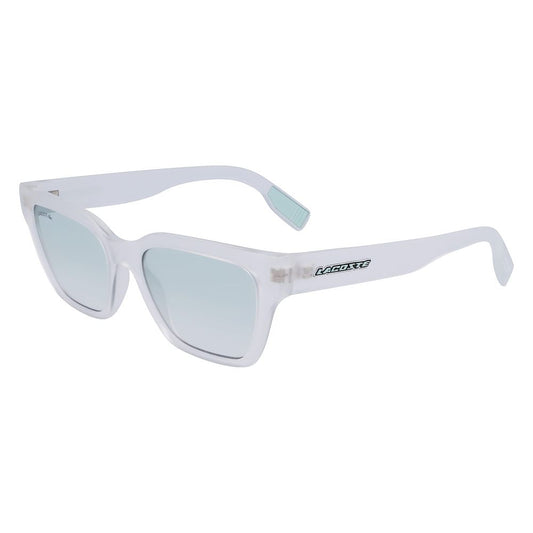 Lacoste – Transparente Sonnenbrille mit Spritzguss-Optik
