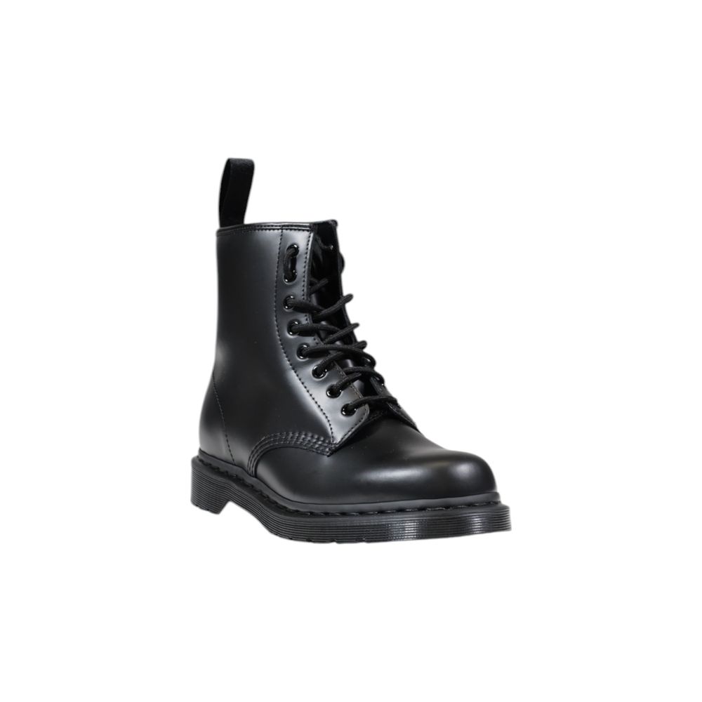 Dr. Martens – Schwarze Lederstiefel