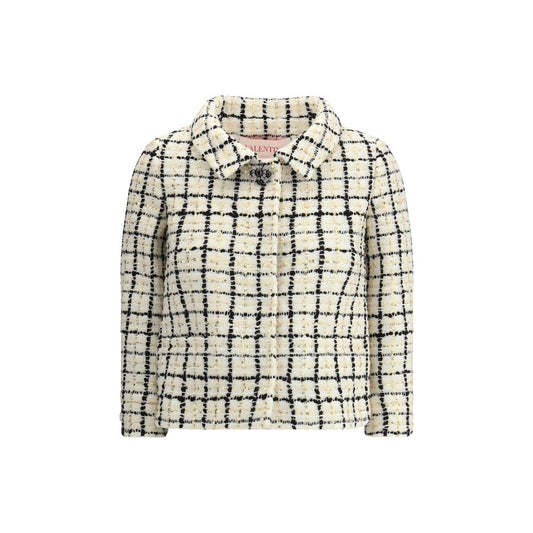 Сако от туид Valentino с пайети