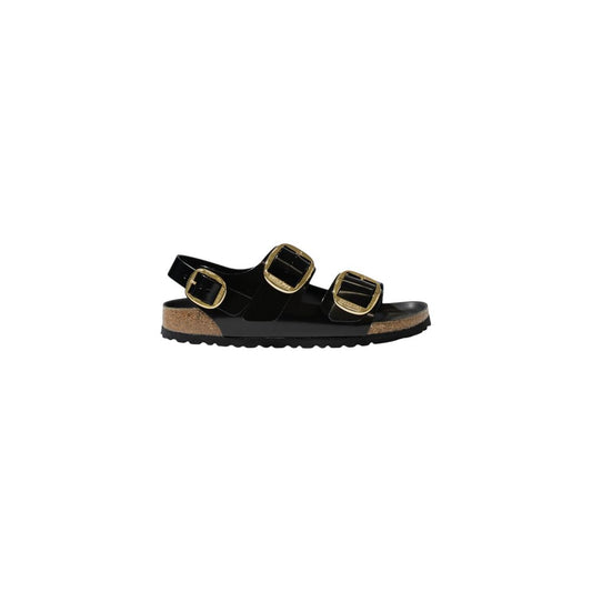 Черен кожен сандал Birkenstock