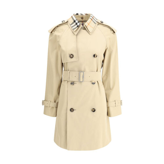 Тренч с гърди Burberry
