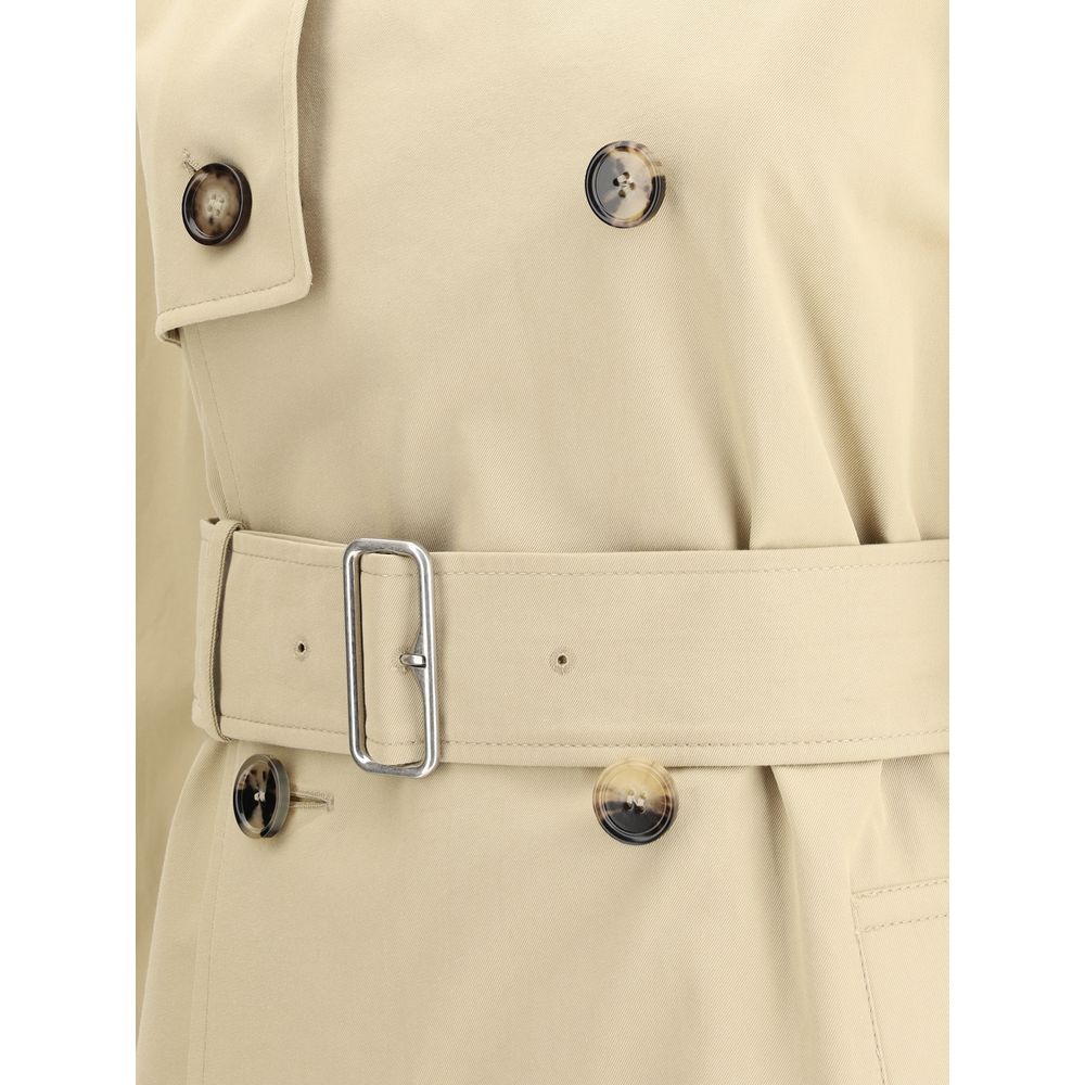 Тренч с гърди Burberry