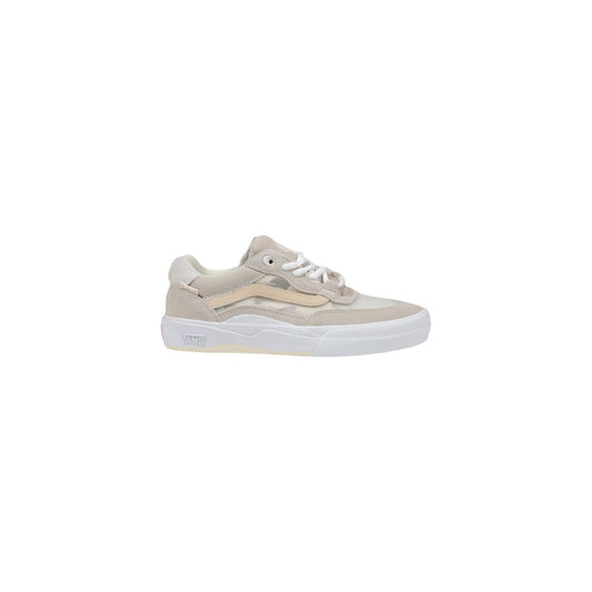 Бежови велурени кожени маратонки Vans