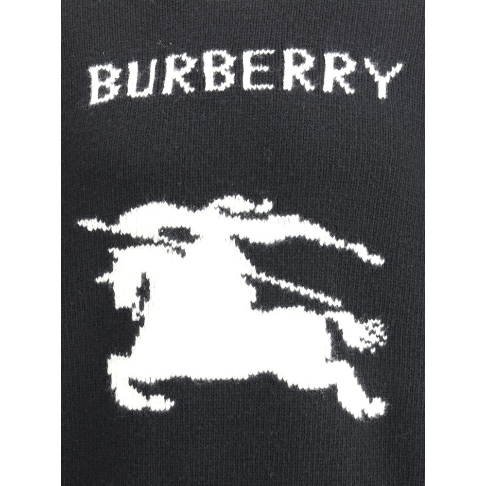 Пуловер с логото на Burberry Equestrian Knight