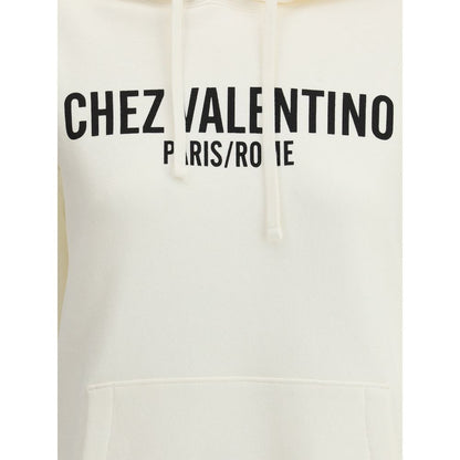 Памучен суичър с лого Valentino