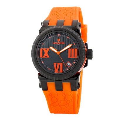 Силиконов часовник Lancaster Orange