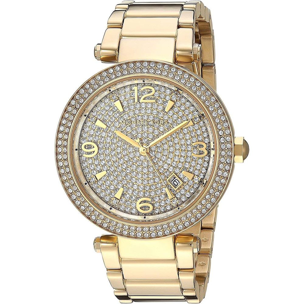 Златен часовник от неръждаема стомана Michael Kors