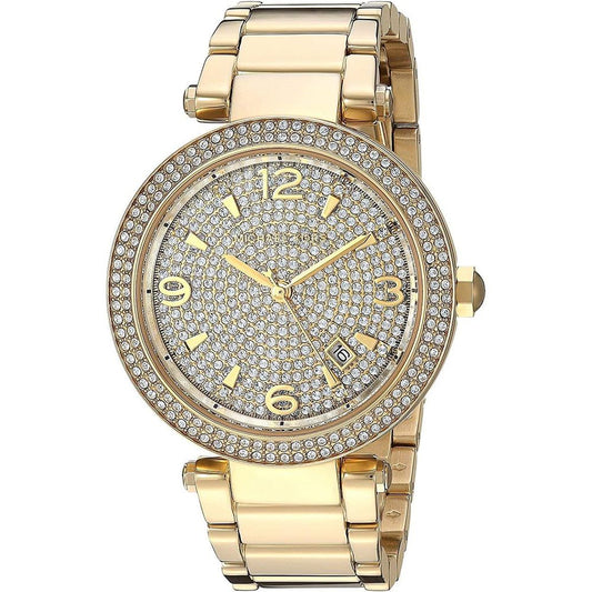 Златен часовник от неръждаема стомана Michael Kors