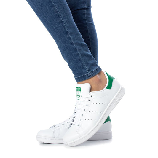 Зелени кожени маратонки Adidas