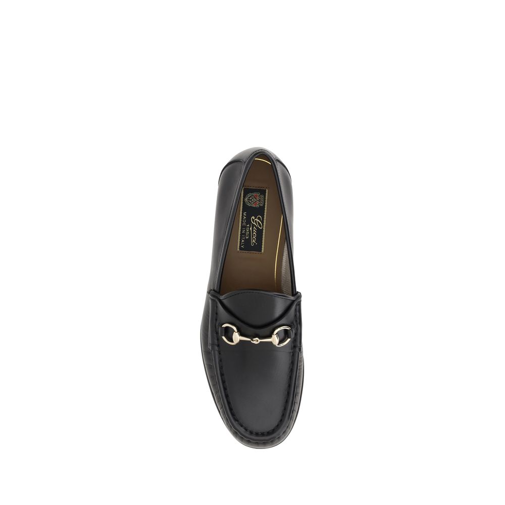 Кожени мокасини Gucci