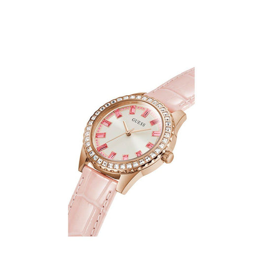 Многоцветен кожен часовник Guess