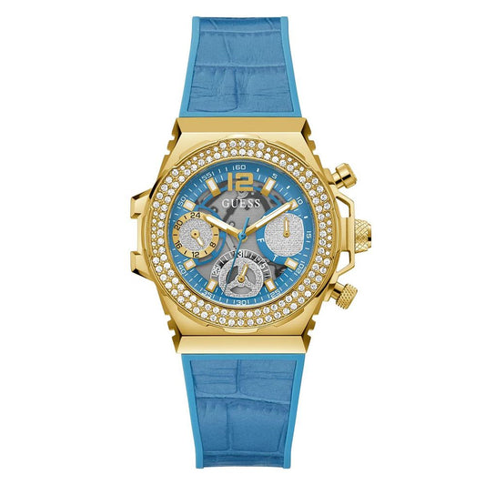 Син силиконов часовник Guess