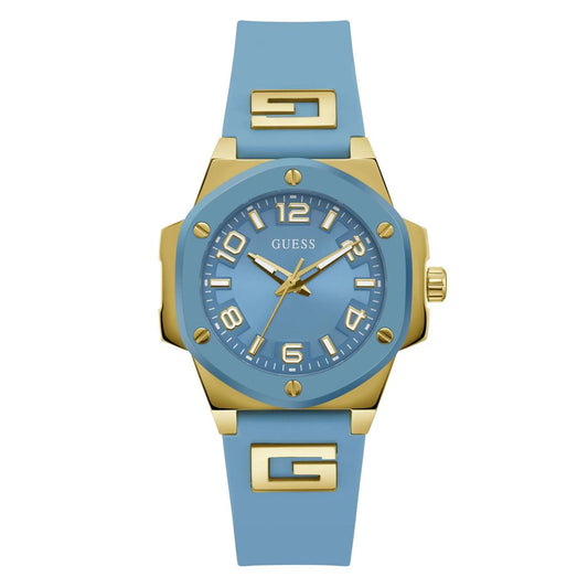 Син силиконов часовник Guess