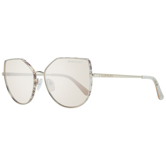 Златни дамски слънчеви очила Marciano by Guess