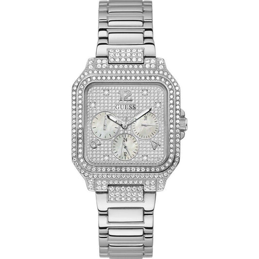 Guess Сив часовник от неръждаема стомана