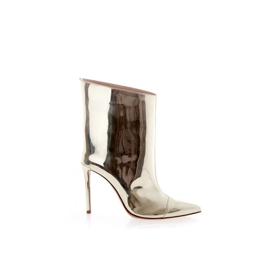 Многоцветни кожени лачени ботуши Alexandre Vauthier