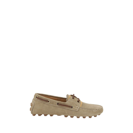 Мокасини от велурена кожа Tod's Gommino