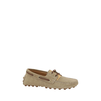 Мокасини от велурена кожа Tod's Gommino