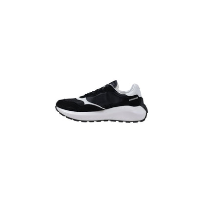 EA7 Emporio Armani Black And White Polyamide Sneaker