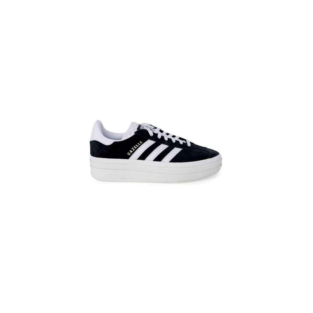 Черни кожени маратонки Adidas