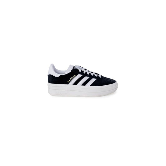 Черни кожени маратонки Adidas