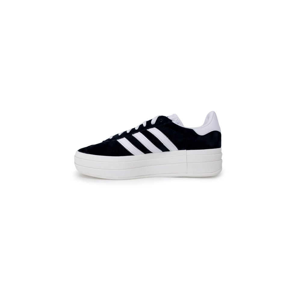 Черни кожени маратонки Adidas