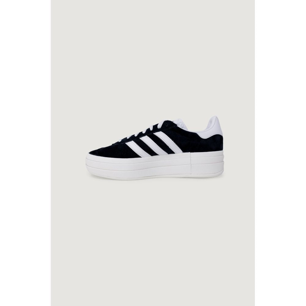 Черни кожени маратонки Adidas