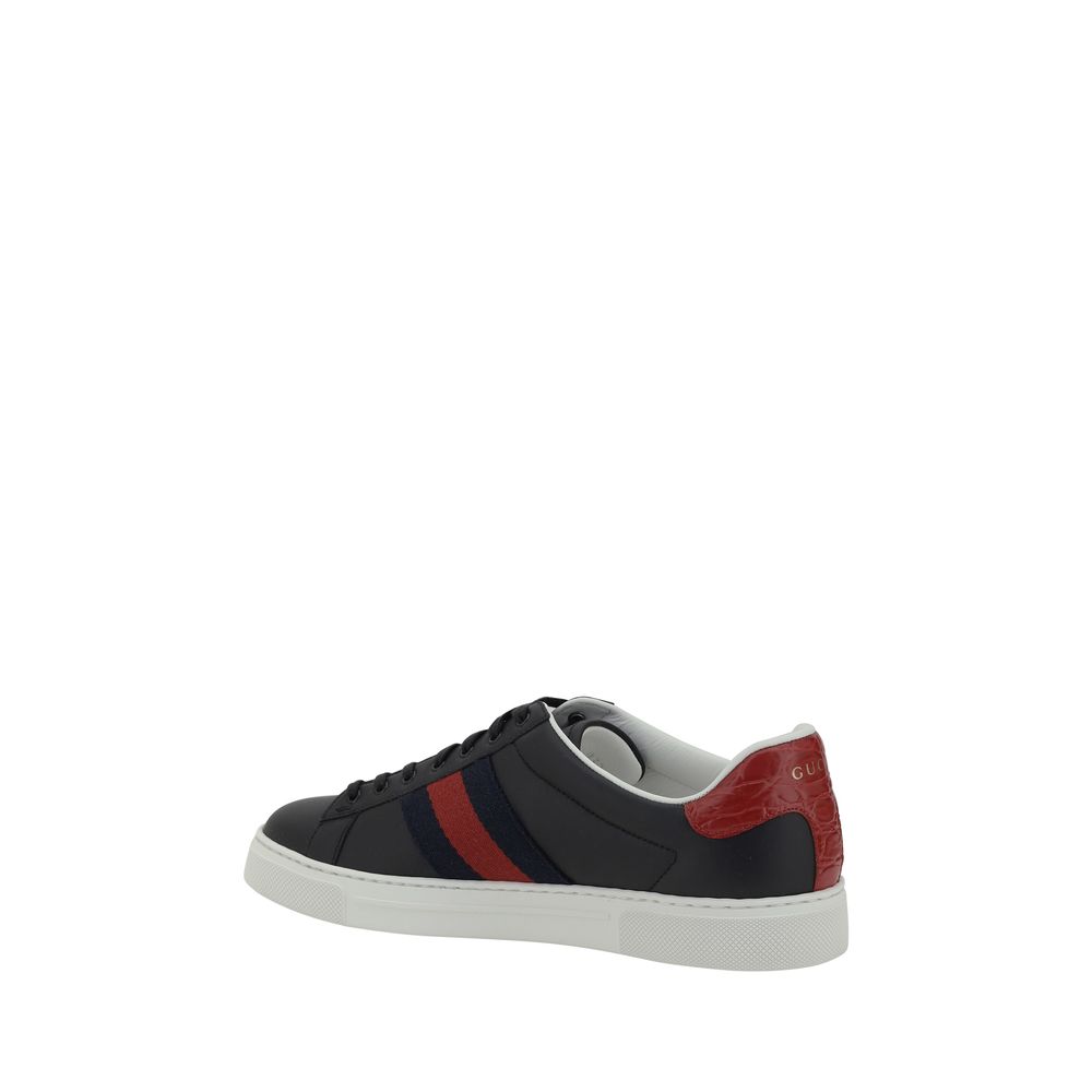 Кожени маратонки Gucci