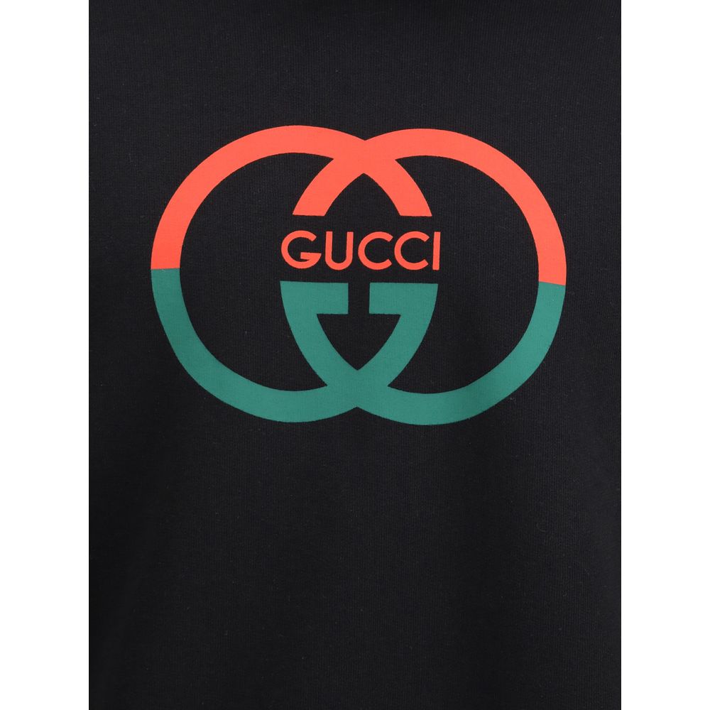 Суичър с лого на Gucci