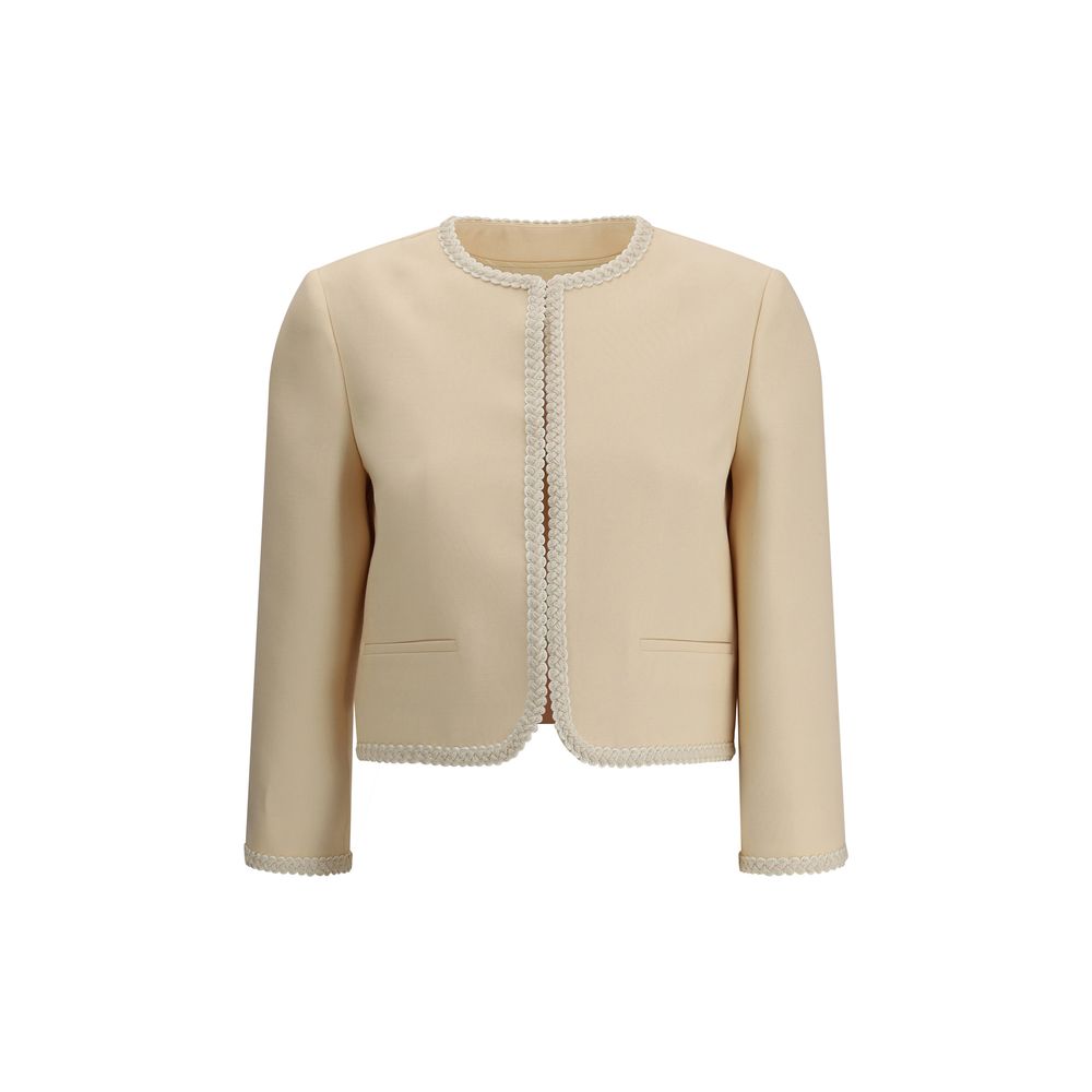 Valentino Silk креп блейзър