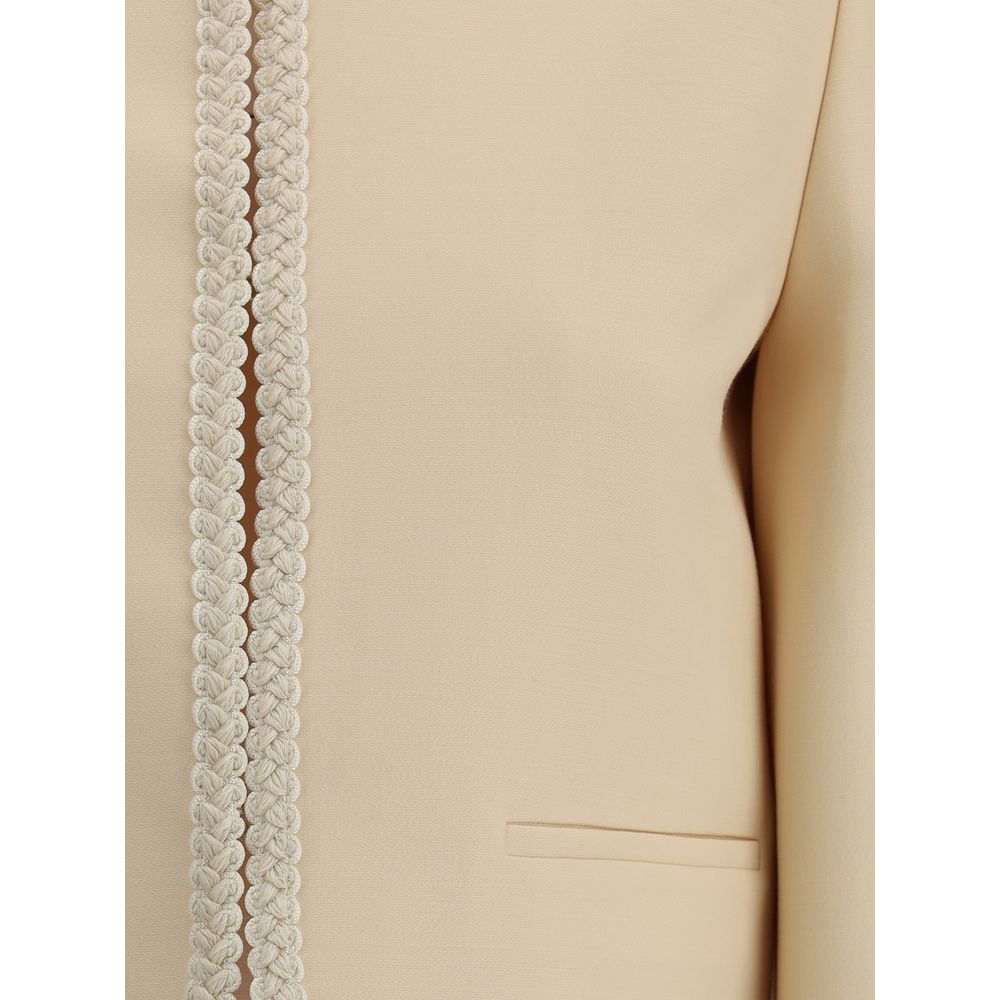 Valentino Silk креп блейзър