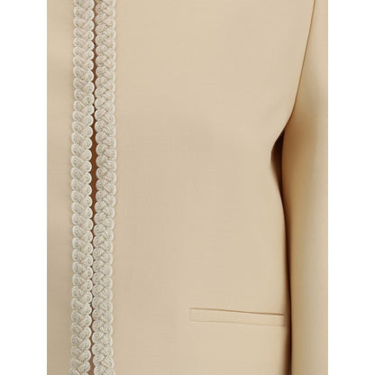 Valentino Silk креп блейзър
