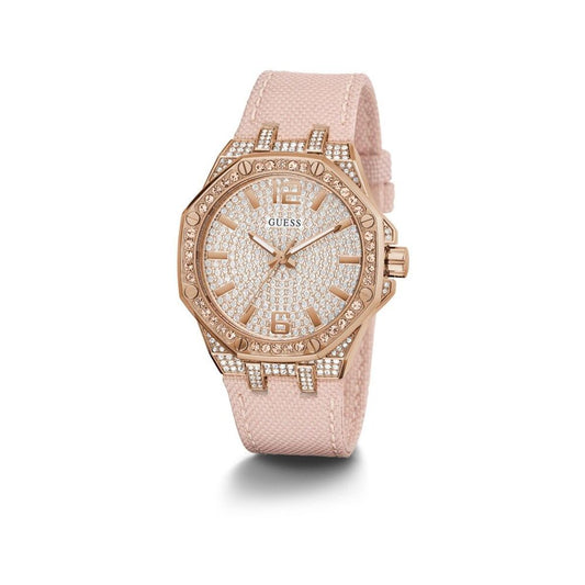 Многоцветен кожен часовник Guess