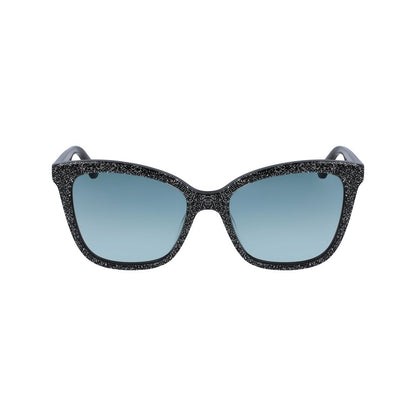 Черни ацетатни слънчеви очила Karl Lagerfeld