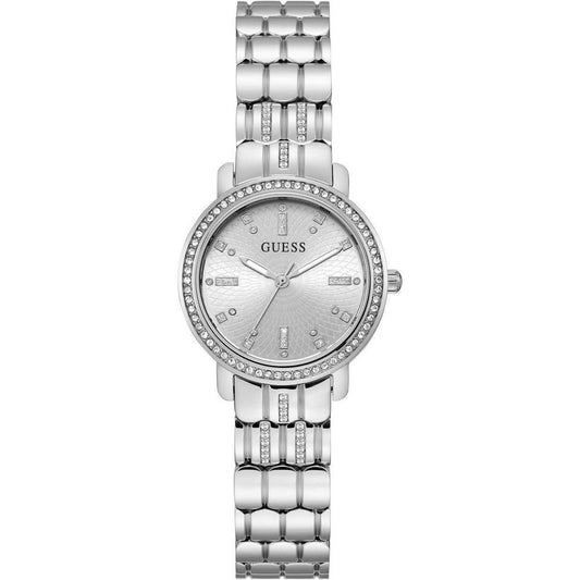 Guess Сив часовник от неръждаема стомана