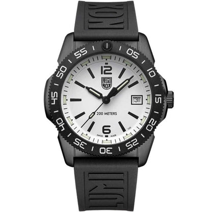 Черен гумен часовник Luminox