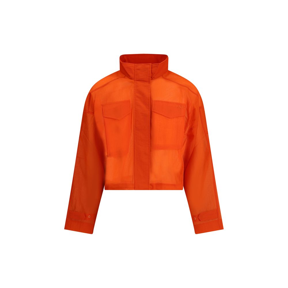 Скъсено яке PINKO Fluo
