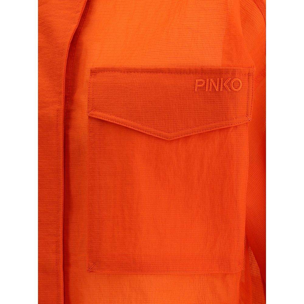 Скъсено яке PINKO Fluo