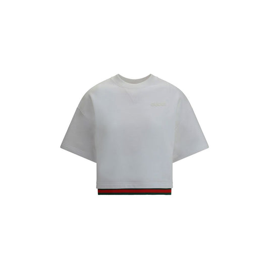 Памучна изрязана тениска Gucci