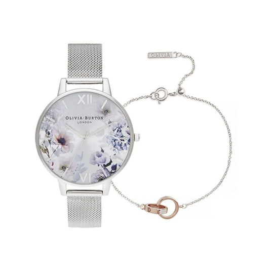 Часовник Olivia Burton Grey от неръждаема стомана